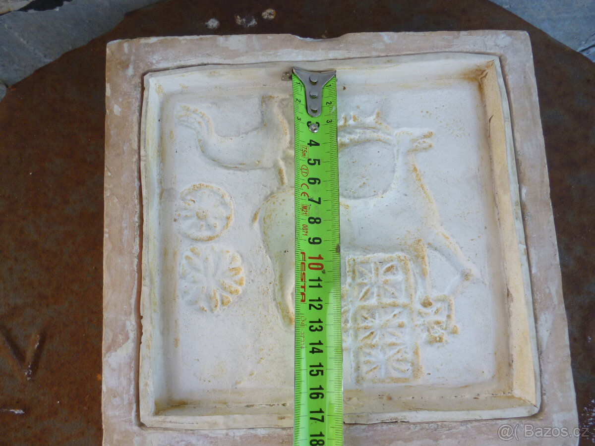 Soubor historických forem na kachle - 12