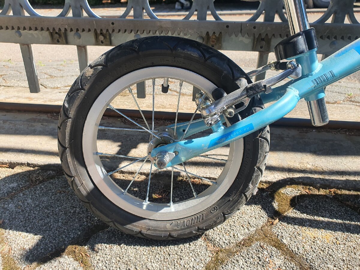 Dětské kolo a Odrážedlo , brzda, zvonek - 12