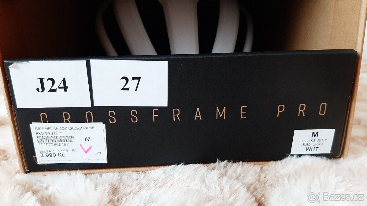Helma na kolo Fox Crossframe Pro white - NOVÁ - 12