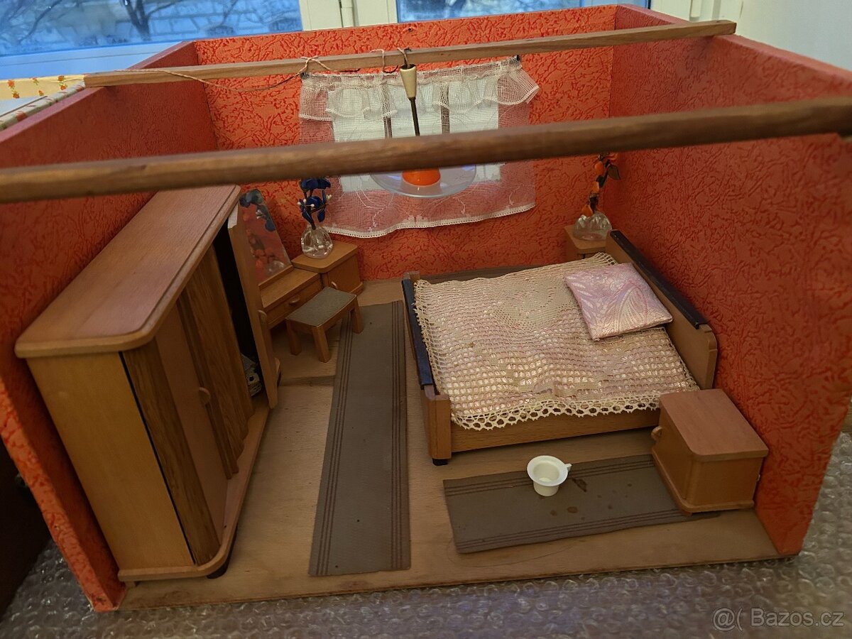 Prodám pokojíček pro panenky - kuchyňka a ložnice - 12