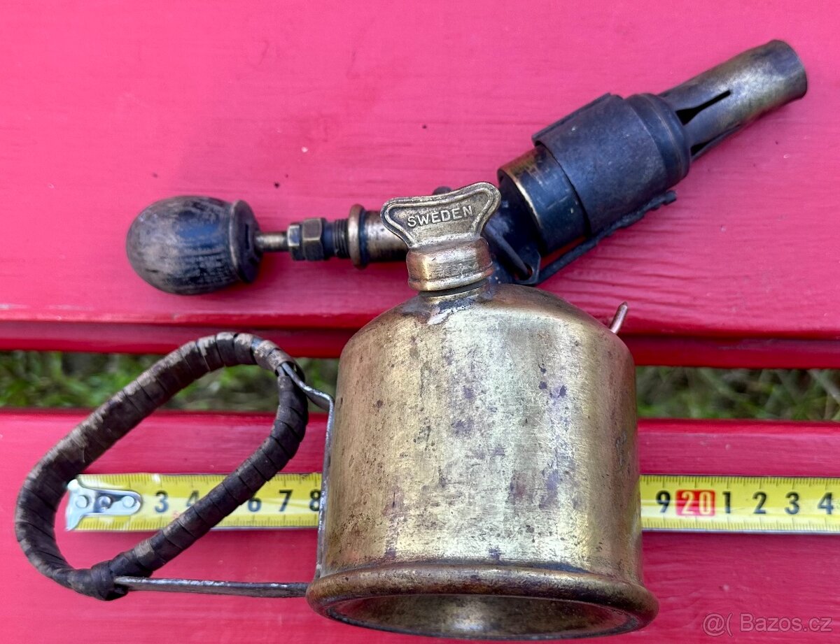 Stará letovací let lampa opalovací PERFEKTNÍ STAV - 12