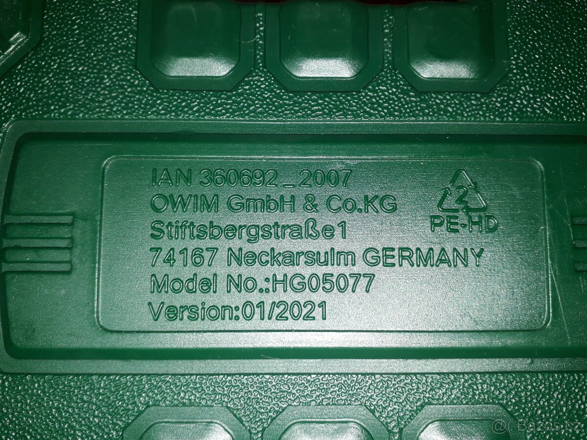 Sada frézovacích bitů pro horní frézy. - 12