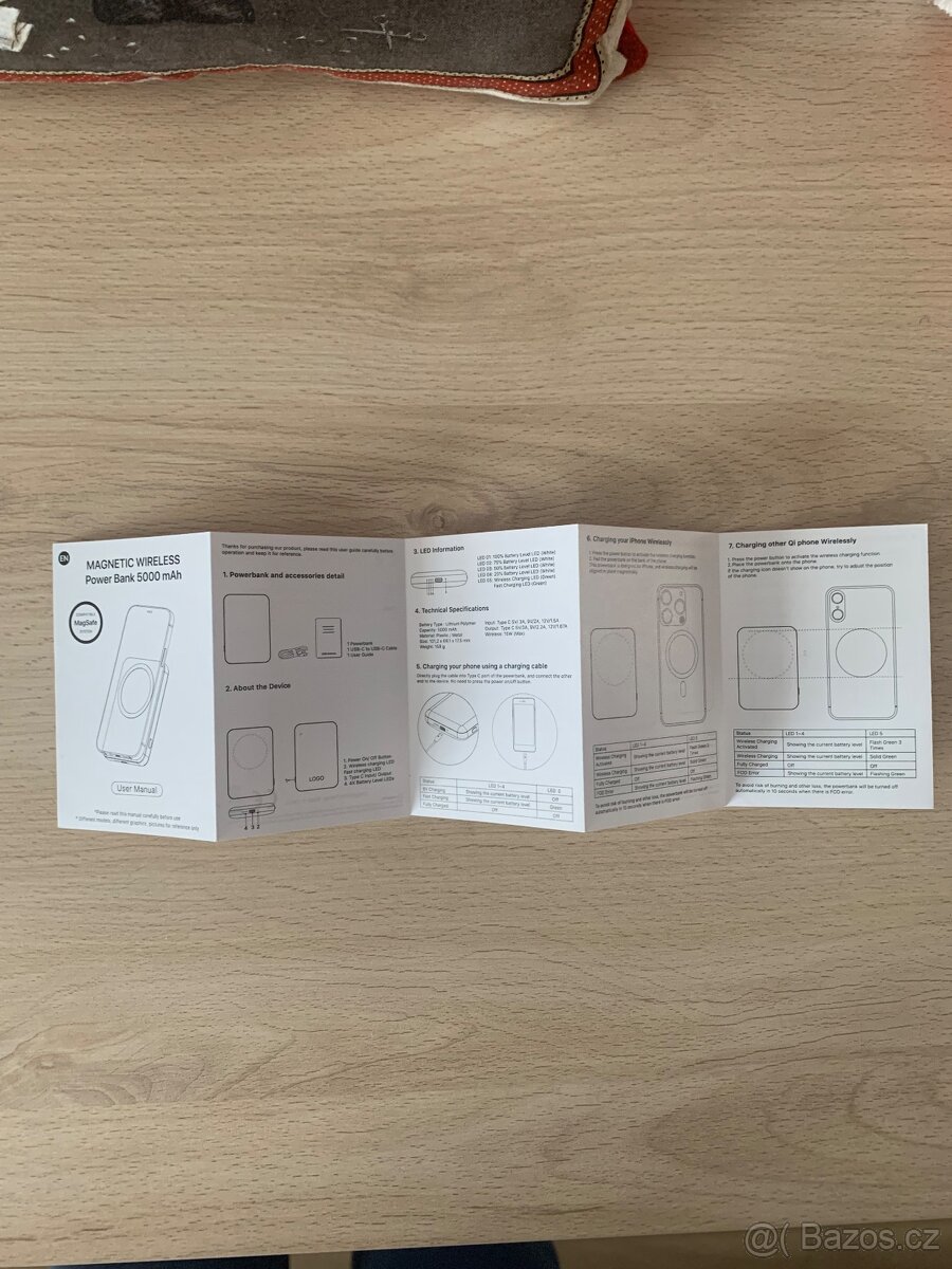 Magnetická powerbanka Karl Lagerfeld 5000mAh - 12