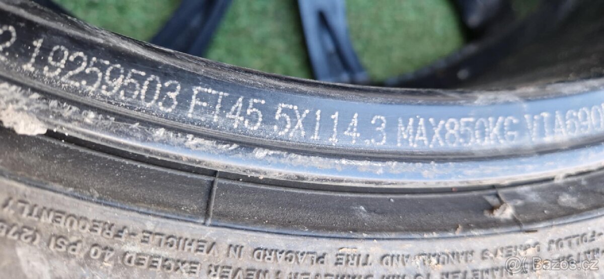 5x114.3 R19 O.z +❄️☀️all session POUŽITÝ STAV - 12