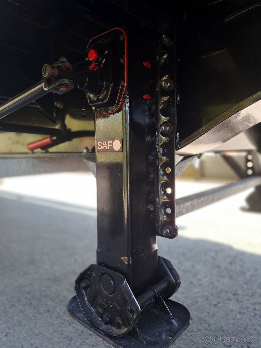 Jednoosý návěs lowdeck Krone r.v.2022. Málo jetý - 12