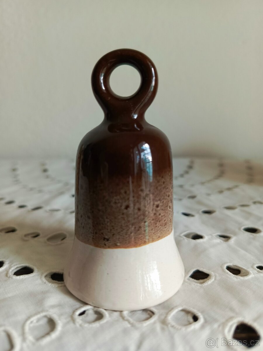 KERAMICKÉ ZDOBENÉ ZVONKY - 4 KS - 12