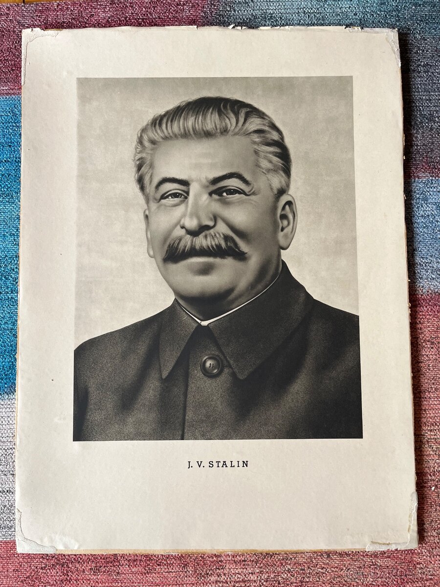 Josif Vissarionovič Stalin - obrazy - 12