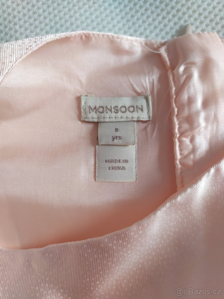 Slavnostní, vánoční šaty, Monsoon, vel. 128/134 - 12