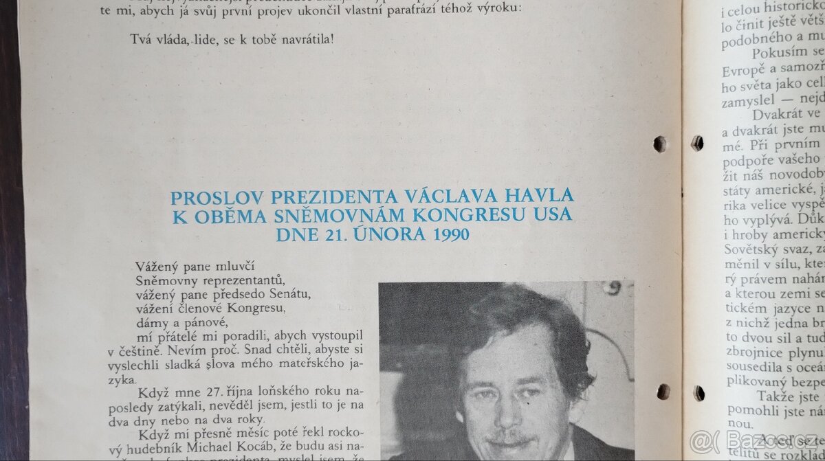 Dokumenty doby - Havel ...do r. 1990 - 12