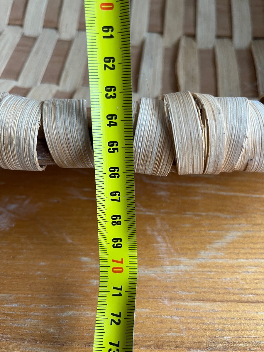 Extra velký proutěný koš (74 cm) – s drobnou vadou - 12