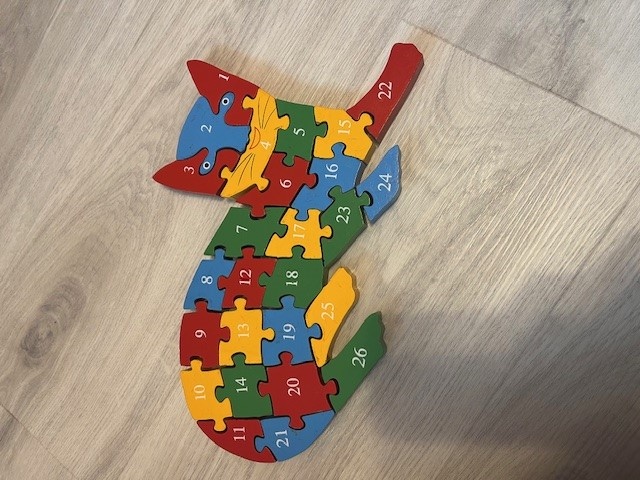 Dřevené puzzle - 12