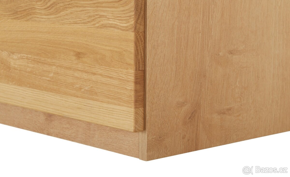 Psací, Pc počítačový stůl z masivu dub Berlin Germany - 12