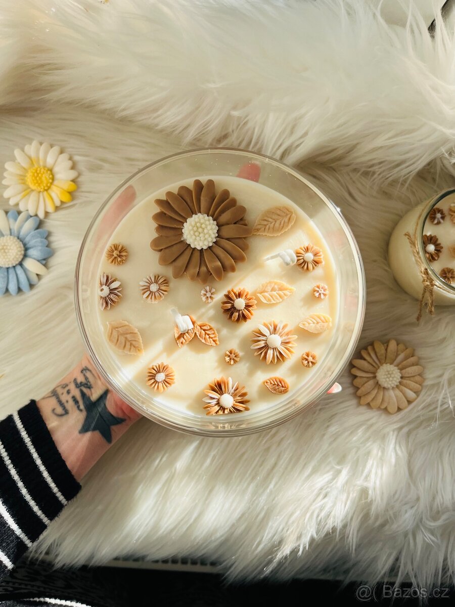 Sójové svíčky, home made - 12