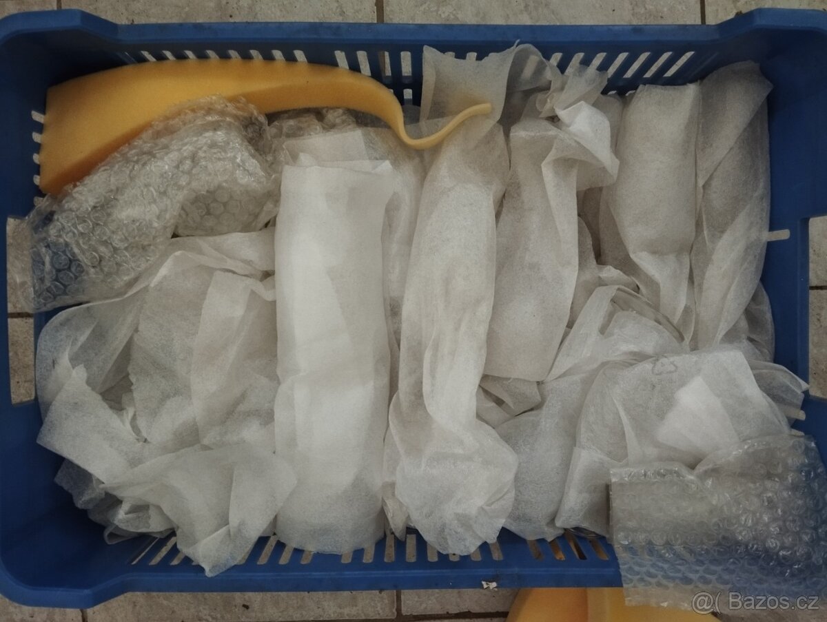 Váza, sklenice na alkohol, keramika, sklo - 12