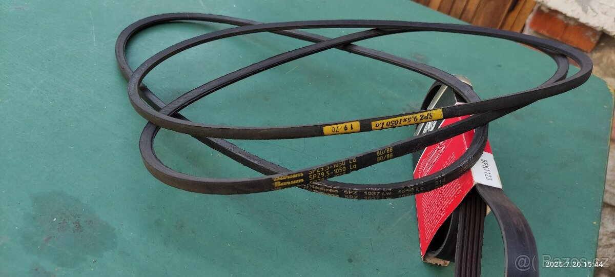 Díly - řemeny - 12