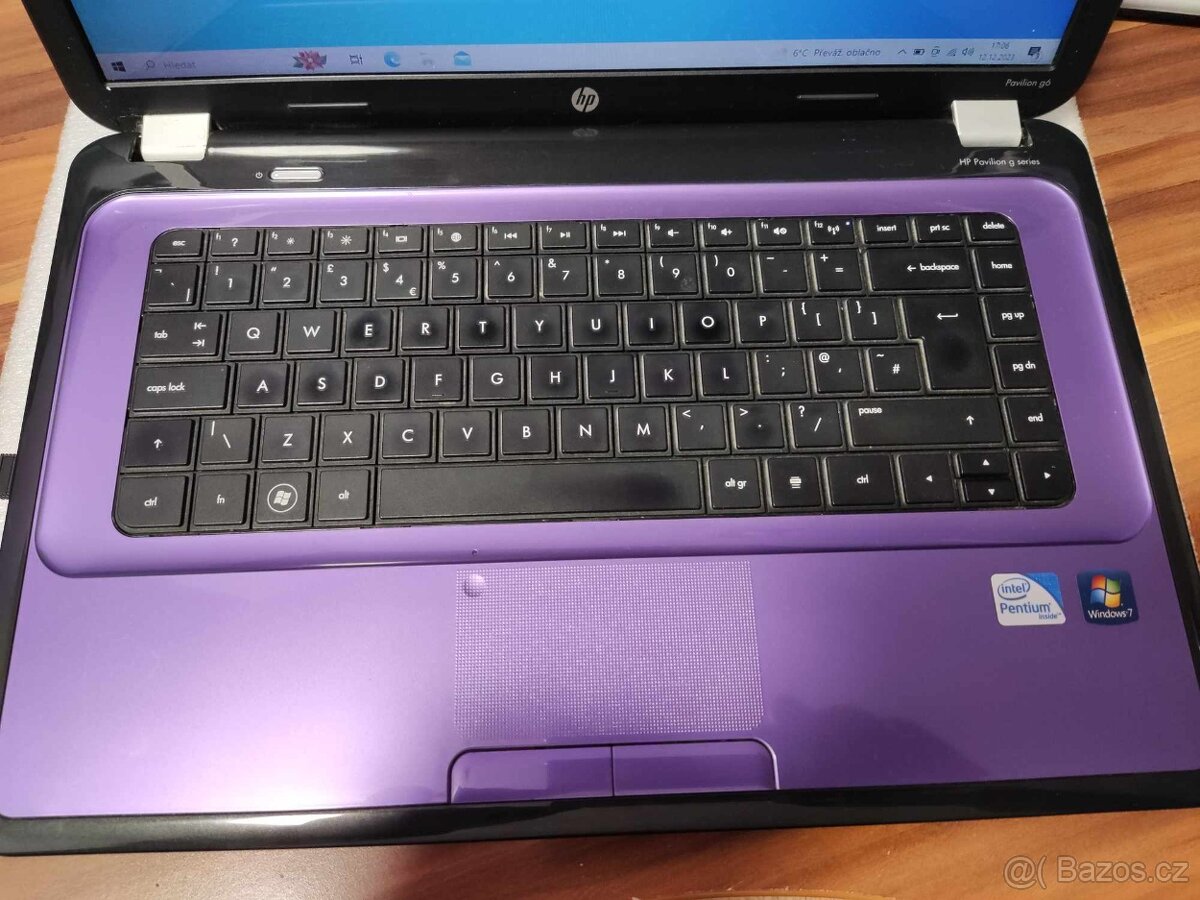 2-jádro HP (2x2,13Ghz),6gb DDR3, 1000gb HDD,HDMI,Baterie 2h+ - 12