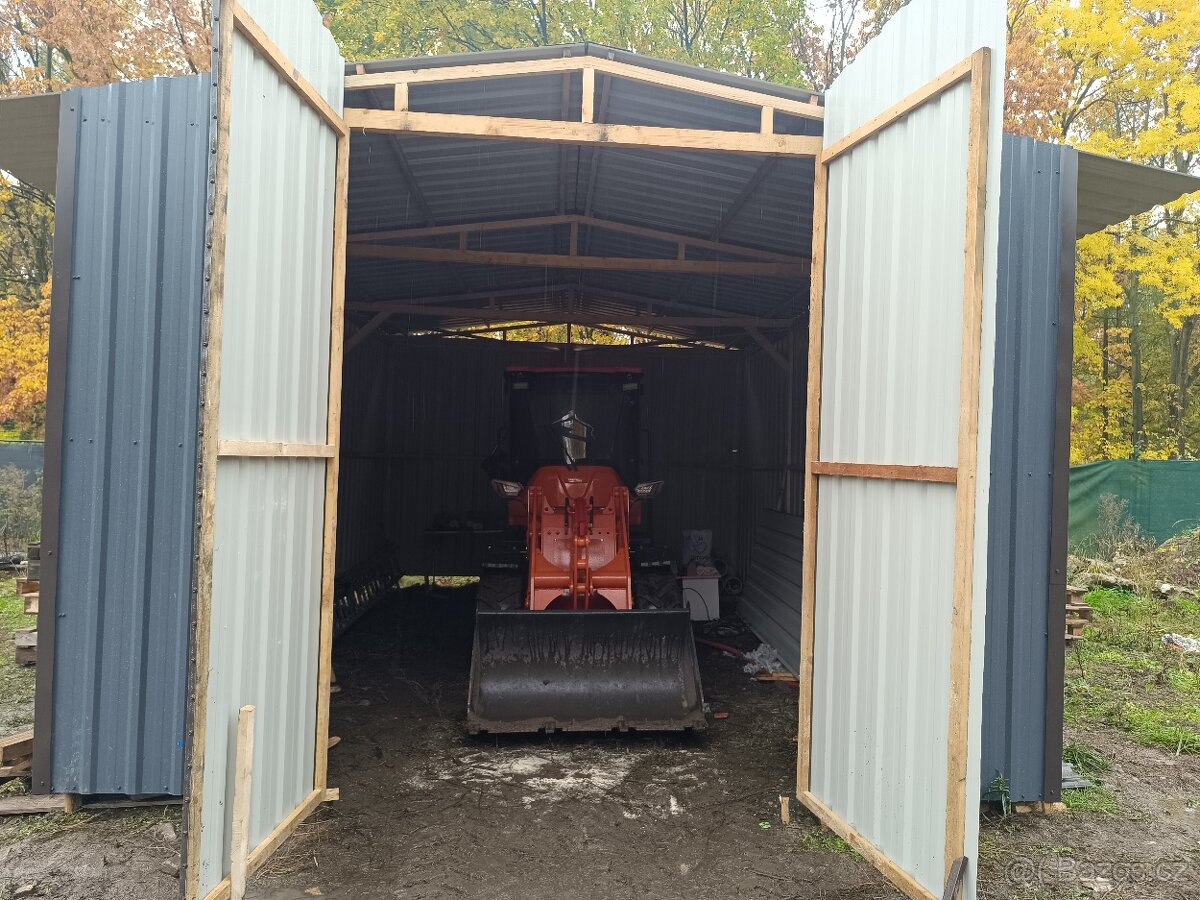 Prodám novou plechovou halu 7 x 4,5 m - 12