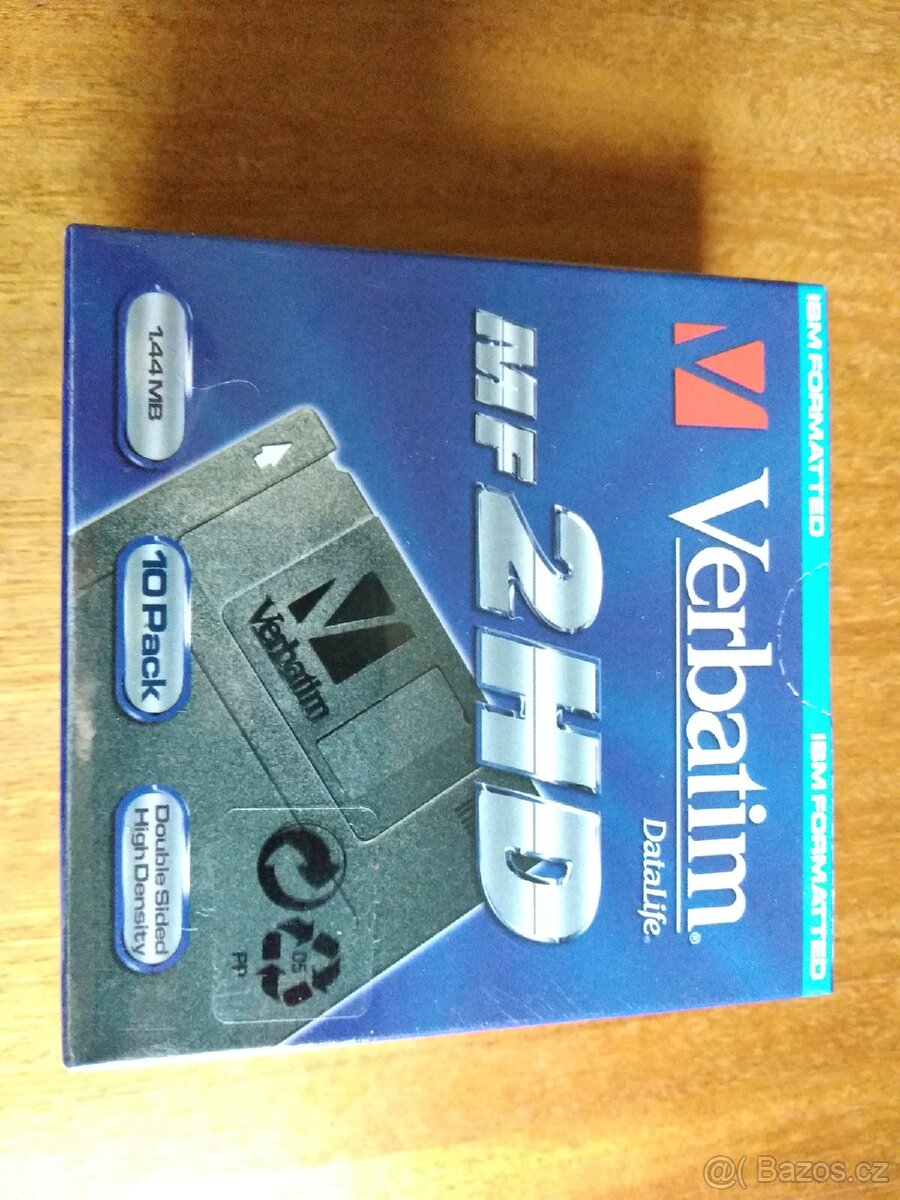 Diskety 2HD BASF - EMTEC a Verbatim a SONY - 12