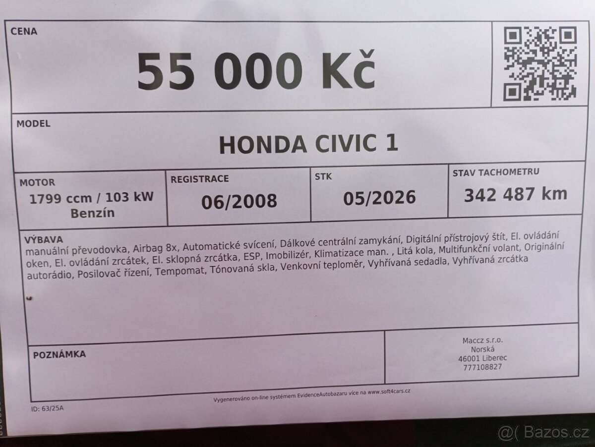 Honda Civic 1 - 12
