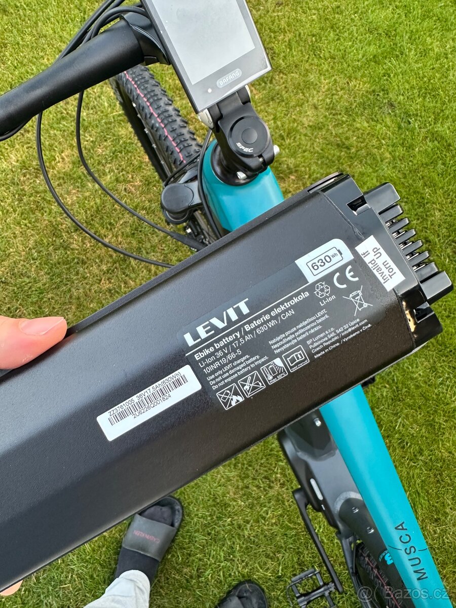 NOVÉ horské elektrokolo RDX; rám 18/20”, bat. SAMSUNG 17,5Ah - 12