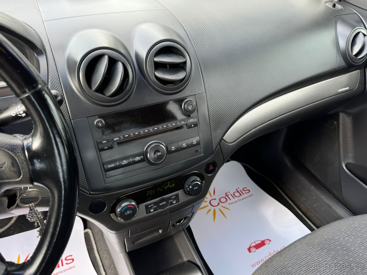 Chevrolet Aveo LT 1.4i 69kW LPG, NOVÁ NÁDRŽ LPG BEZ KOROZE - 12