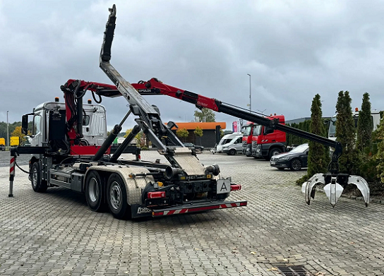 Mercedes-Benz Actros - nosič kontejnerů s hydraulickou rukou - 12