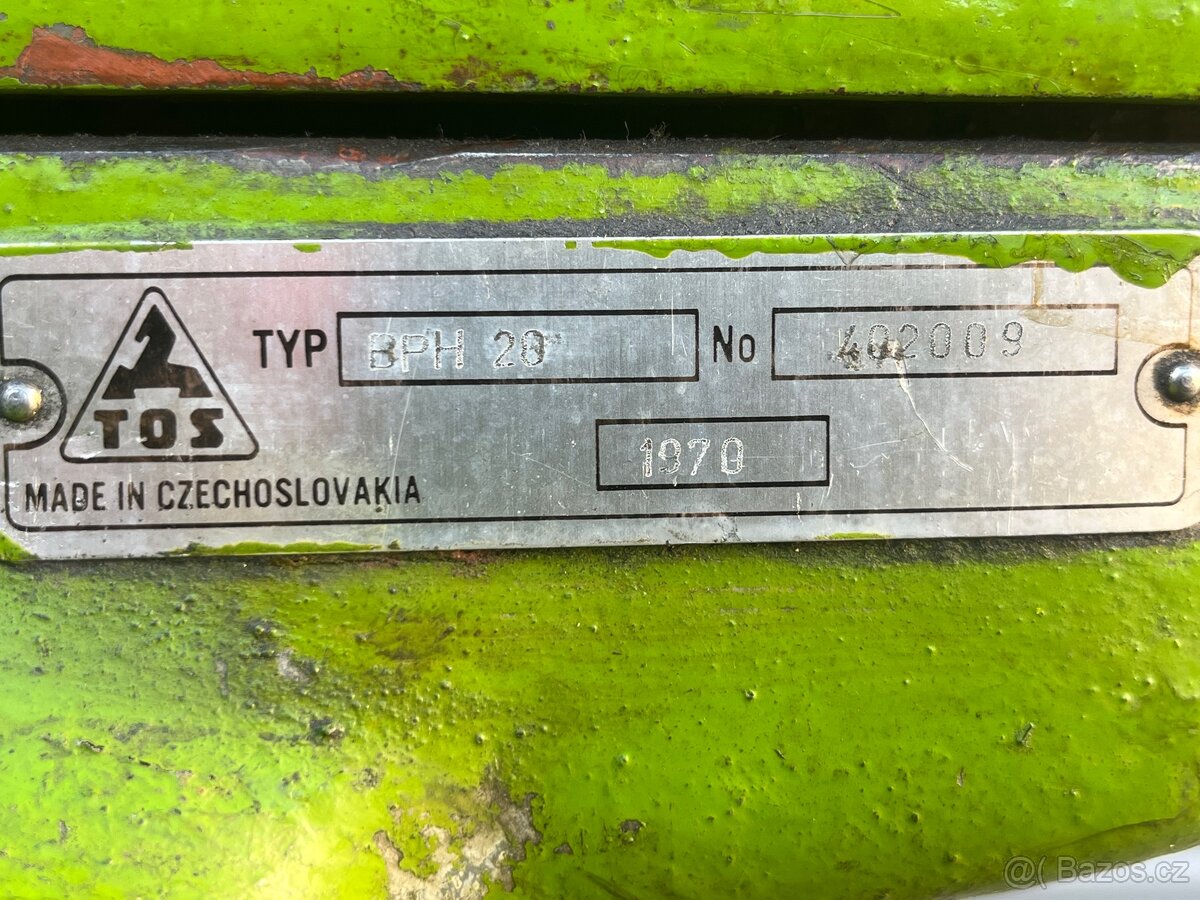 Rovinná bruska BPH 20 - 12