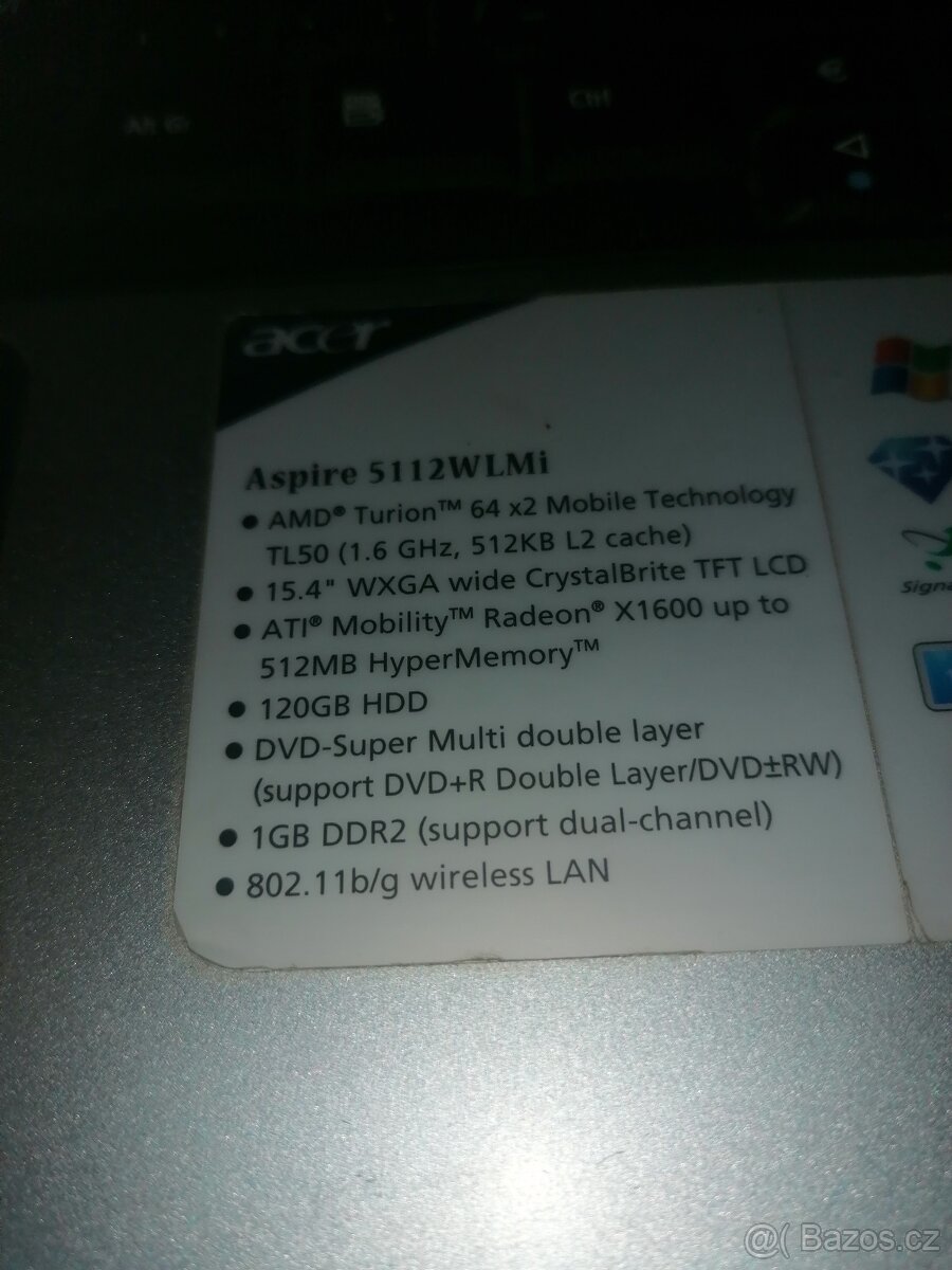 Acer Aspire 5112WLMi - 12