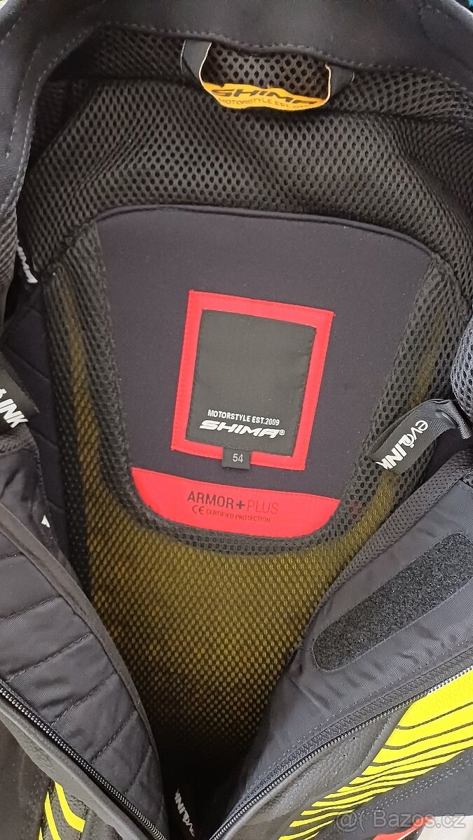 Kožená 1 - dílná kombinéza Shima Apex RS - 12