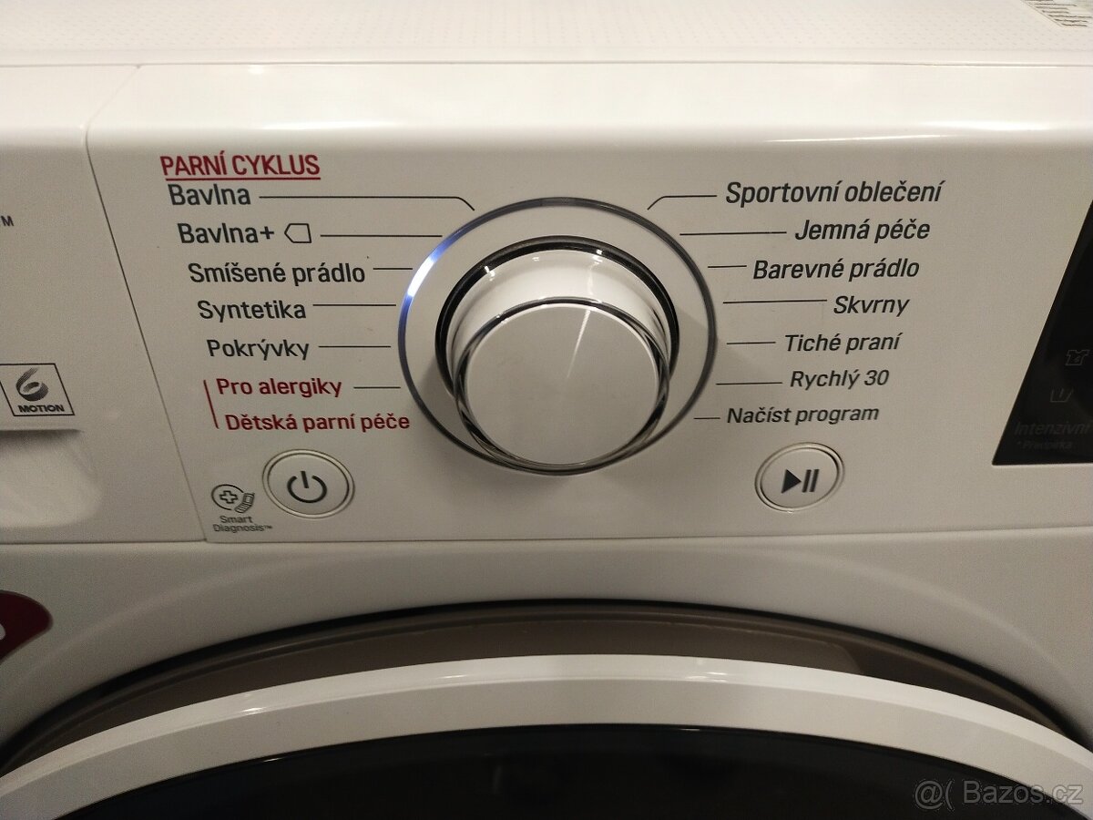 Prodám plně funkční digitální pračku značky LG-8 kg--DOVEZU- - 12