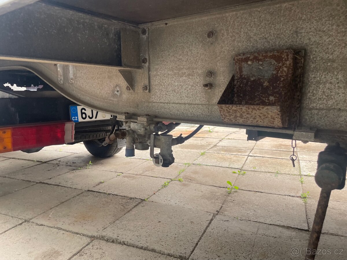 Tahač sk B Mercedes sprinter vč. návěsu s rampou - 12