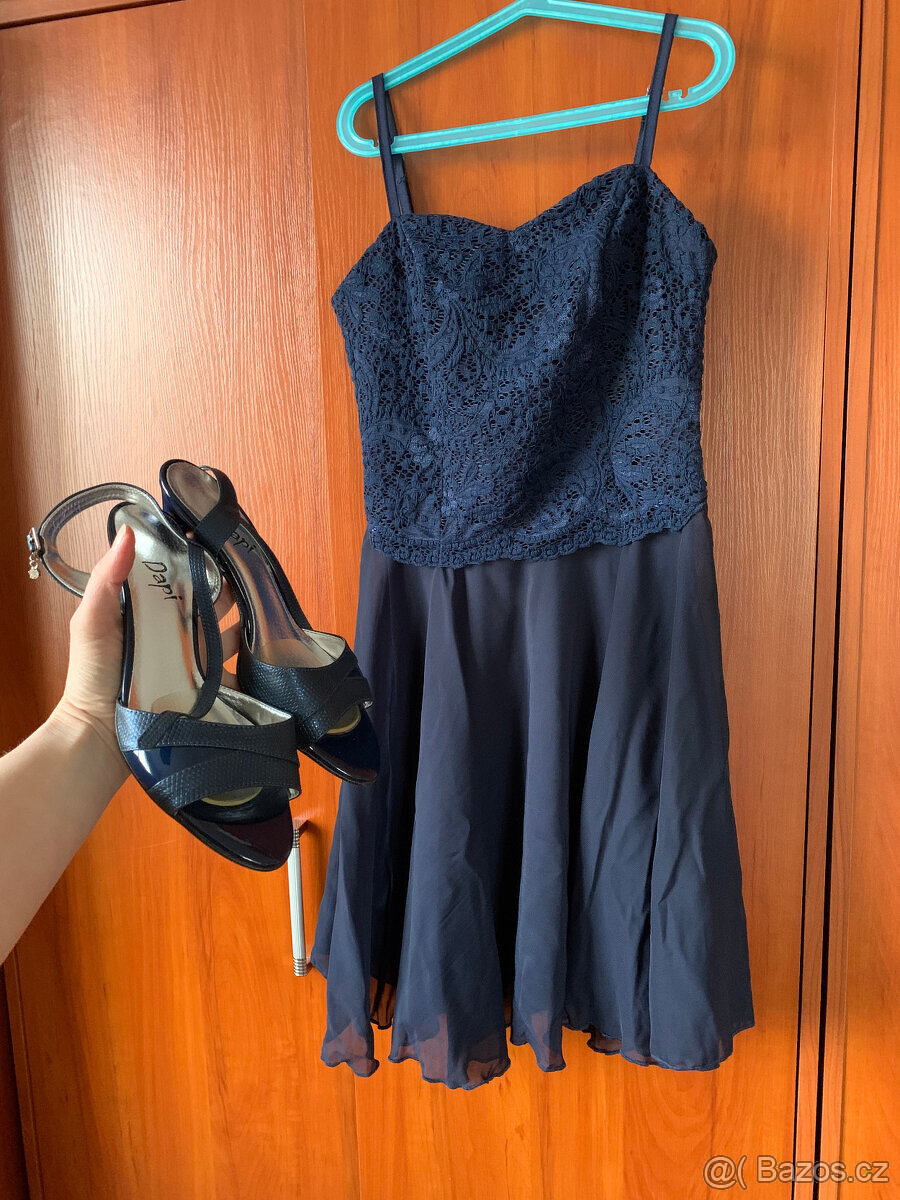 Set Guess: šaty+bunda+ledvinka; Benetton; Dakine; Plesové - 12