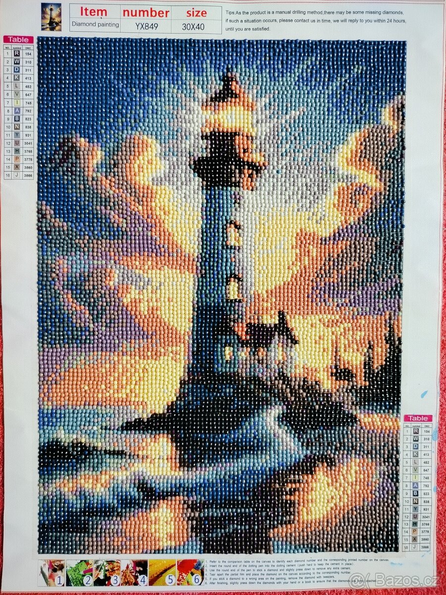 Diamantové obrázky - 12