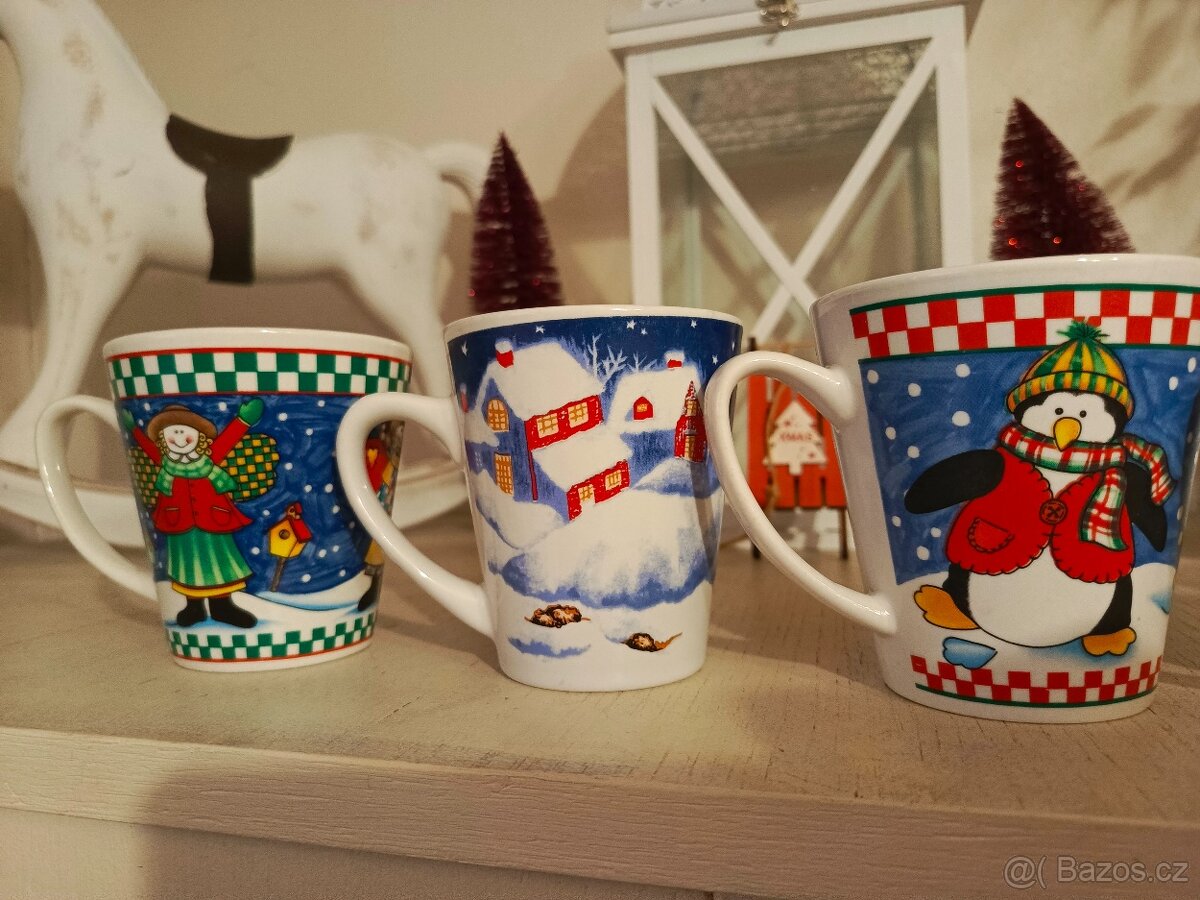 Hrnky s vánočním motivem - 12