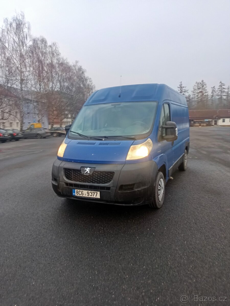 Prodám Peugeot boxer 2.2 HDI 88 kW, nová STK - 12