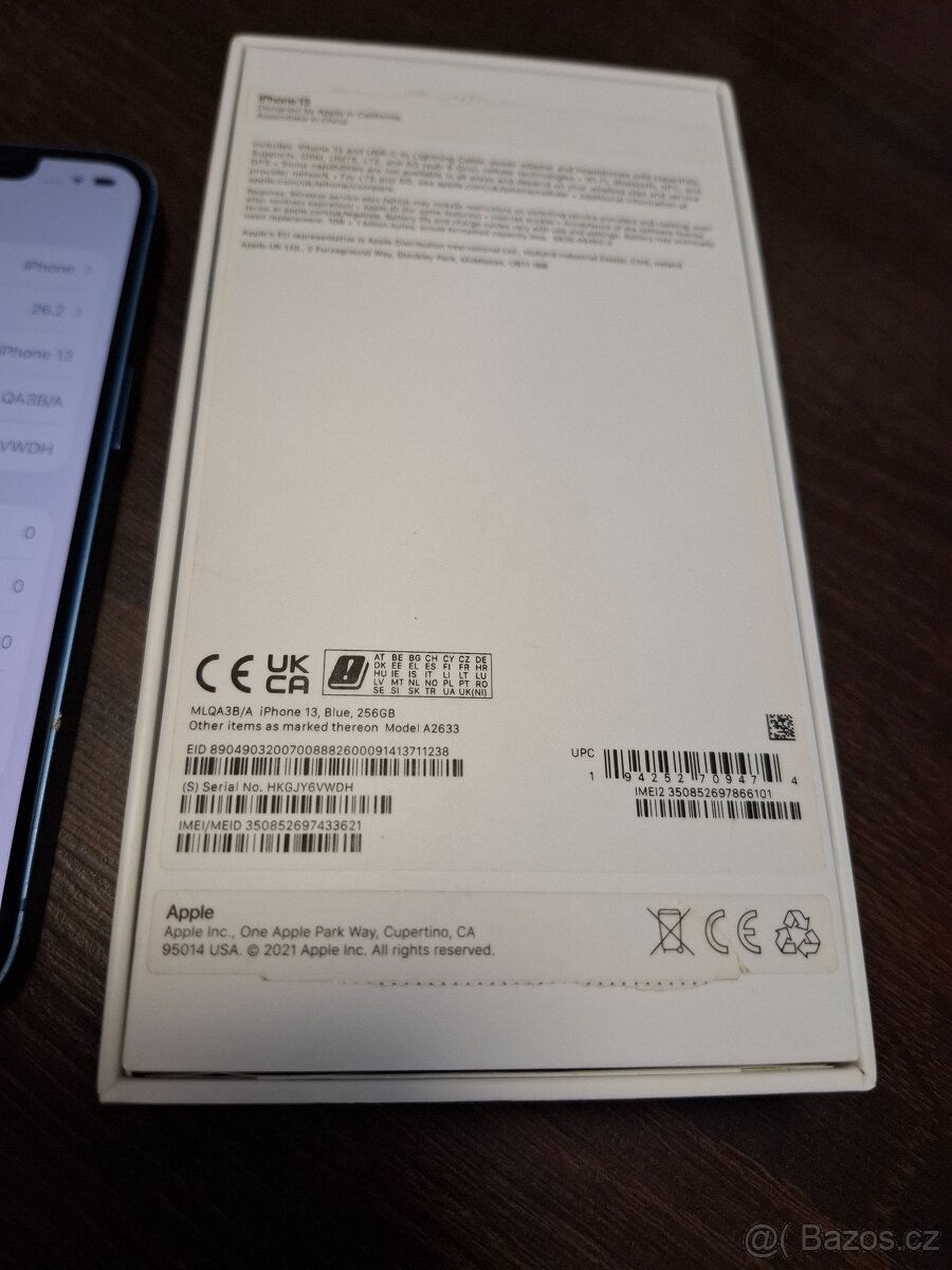 Iphone - 13 256Gb - 12