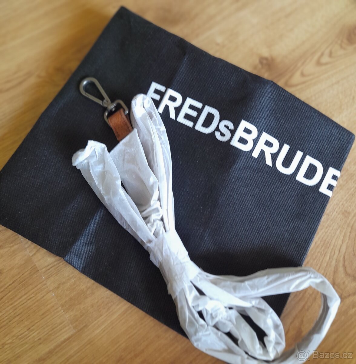 Kožená kabelka FREDsBRUDER zánovní - 12