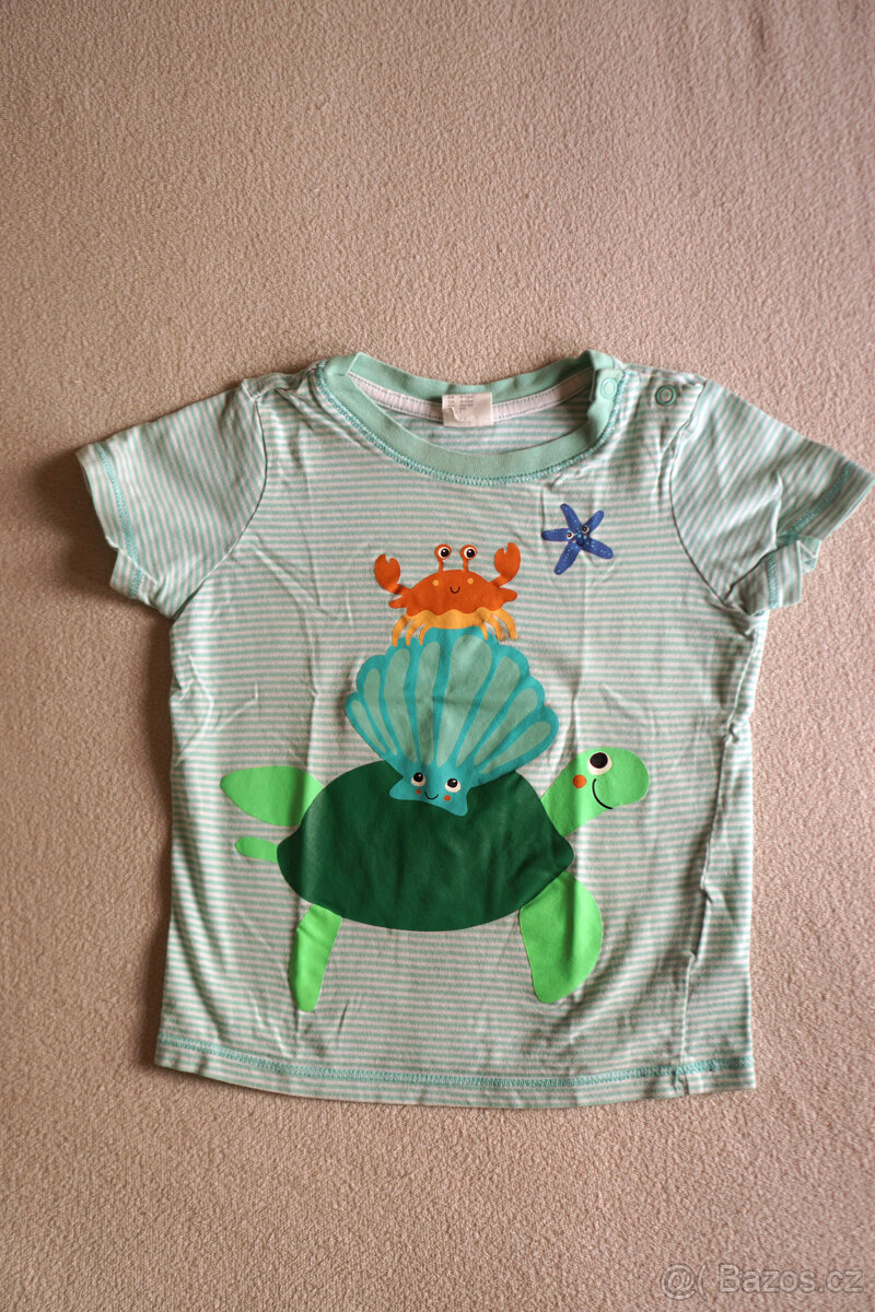 Letní oblečení pro kluky 6M,9M,12M - 12