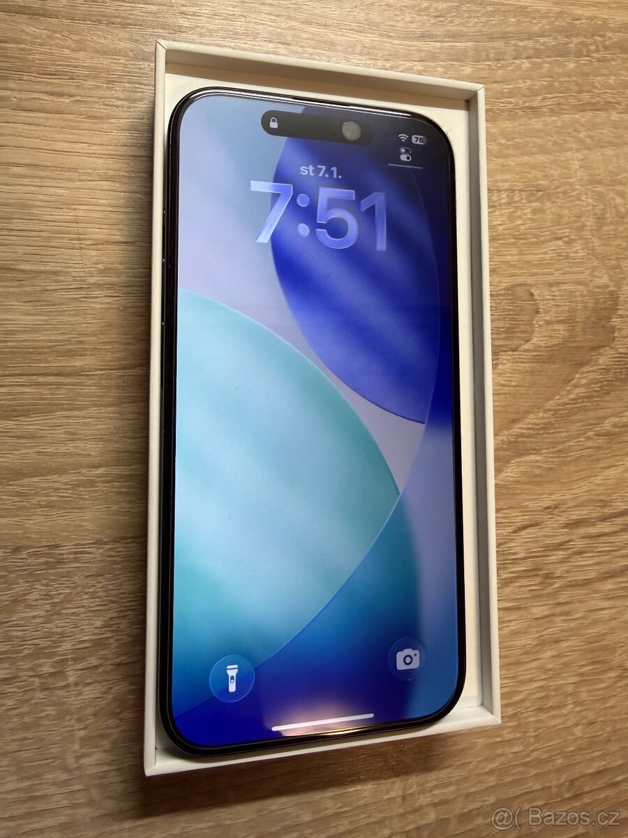 iPhone 15 Pro 256 Gb modrý titan,krabice,Mobil fox kryt,sklo - 12