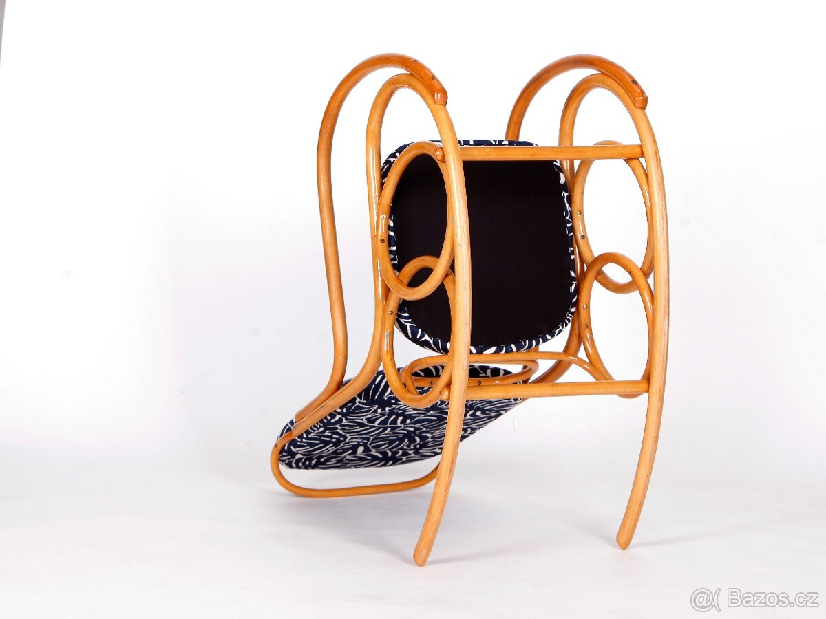 Houpací křeslo TON Dondolo, super stav. - 12