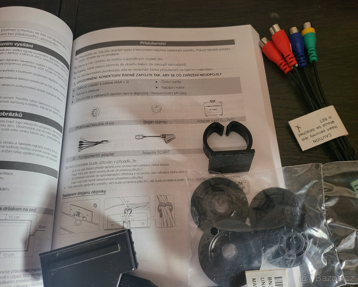 LED SMART TV SAMSUNG, typ UE40D6100SW - s příslušenstvím - 12