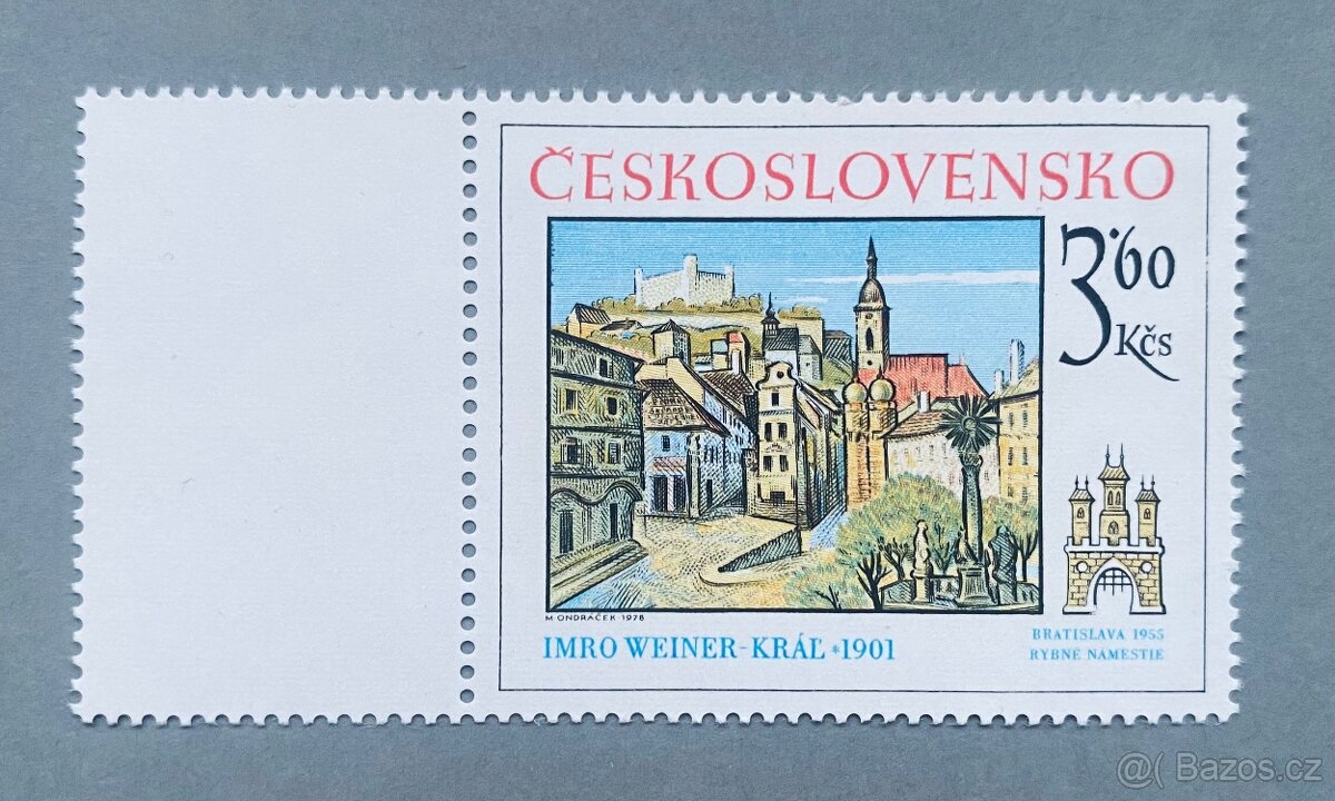 Poštovni známky Československé - 12