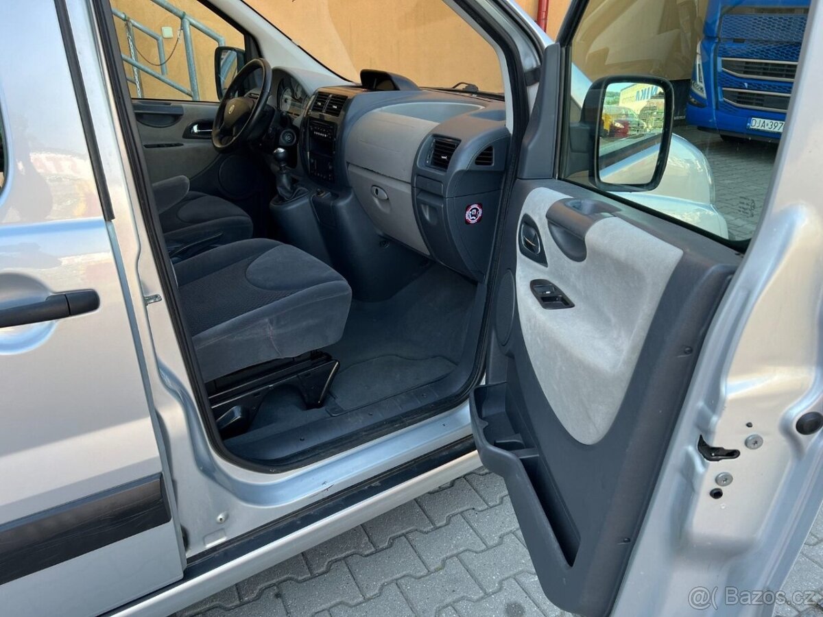 Fiat Scudo 2.0 JTD 100kw 2 šoupačky 8 míst TZ long - 12
