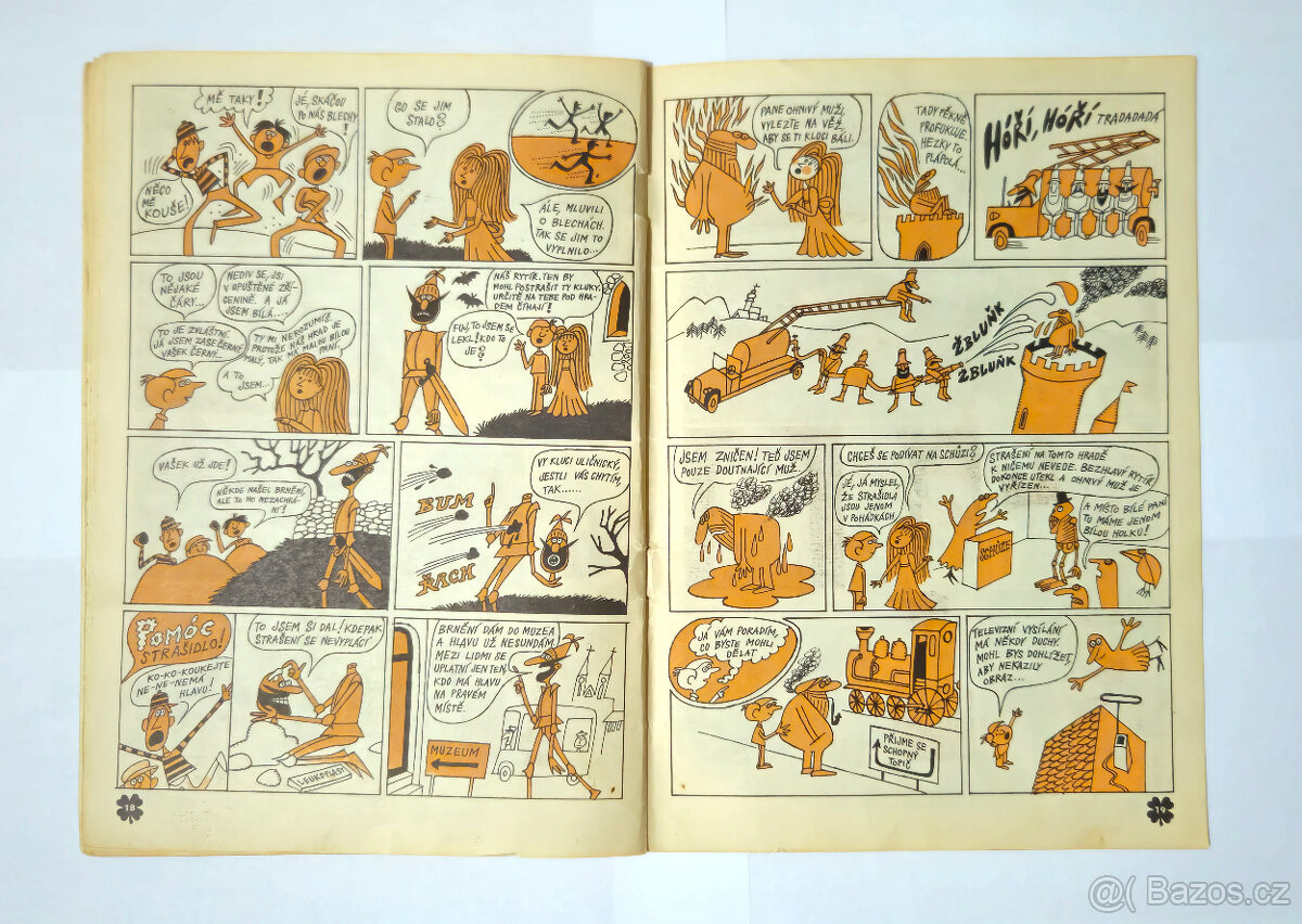 Čtyřlístek č.5 - Dobývá vesmír - Original 1969 - 12