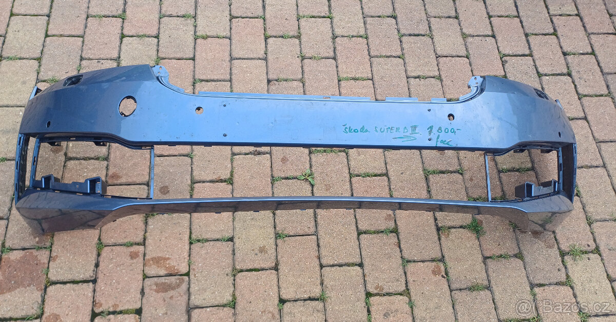 Přední nárazník Škoda SUPERB 3 3V0807221F - 12