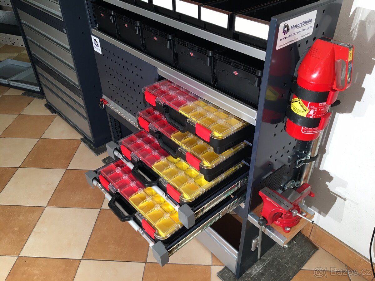 Würth Regále do úžitkových vozidiel Trafic T6 Custom - 12