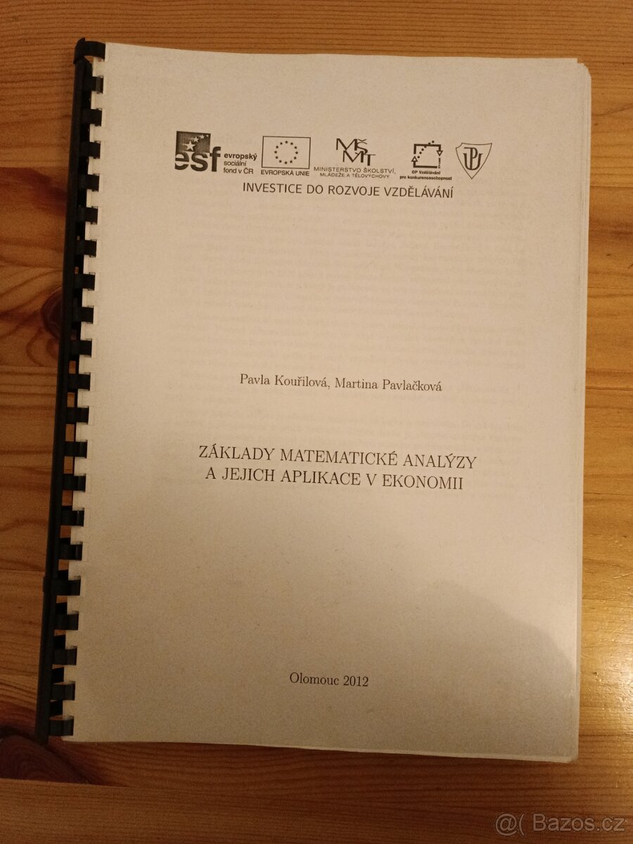 Matematika-ekonomie se zaměřením na bank. / pojiš. - 12