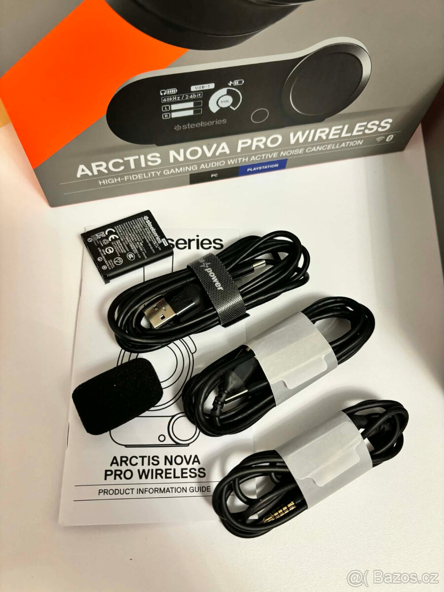 🎧 Herní sluchátka SteelSeries Arctis Nova Pro Wireless - 12