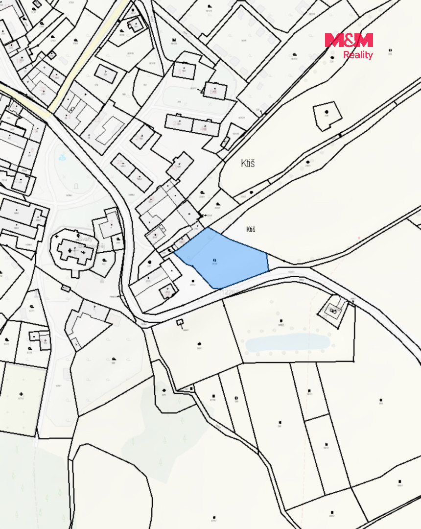 Prodej pozemku, 2270 m2, Ktiš - 12