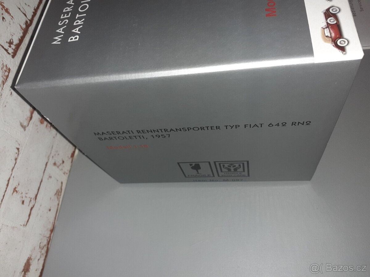 CMC Fiat racing transporter 118 NOVÝ originál M-097 - 12